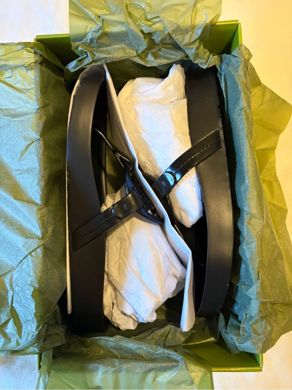 Tory Burch Miller Cloud Lite TPU Lightweight Sandals Size 7 Black